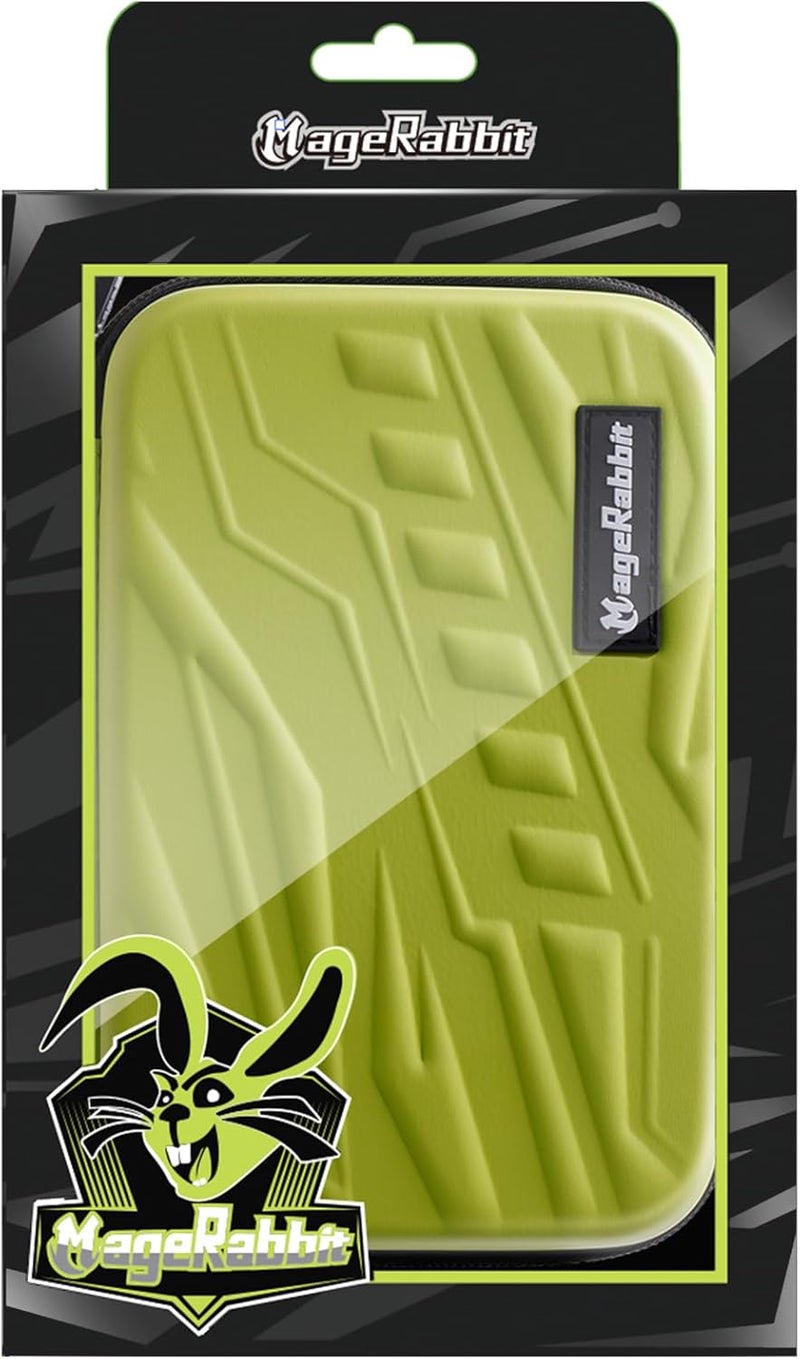 MageRabbit Dart Case for 6 Complete Darts - Wallet Case, Compact Storage for Tips, Shafts and Flights - Portable Dart Accessories Organizer (Green) - Image 4